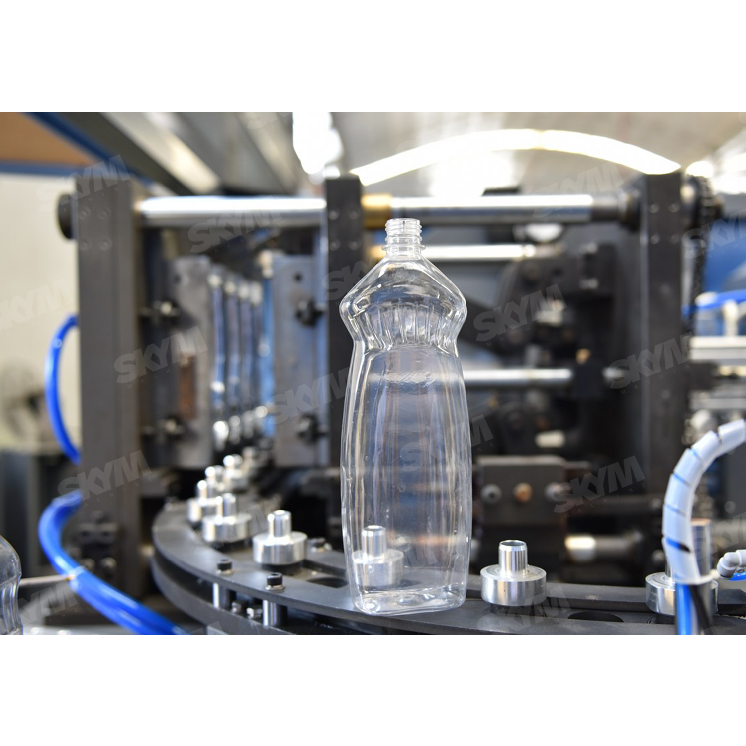 آلة نفخ الزجاجات البلاستيكية شبه الأوتوماتيكية 1000 مل